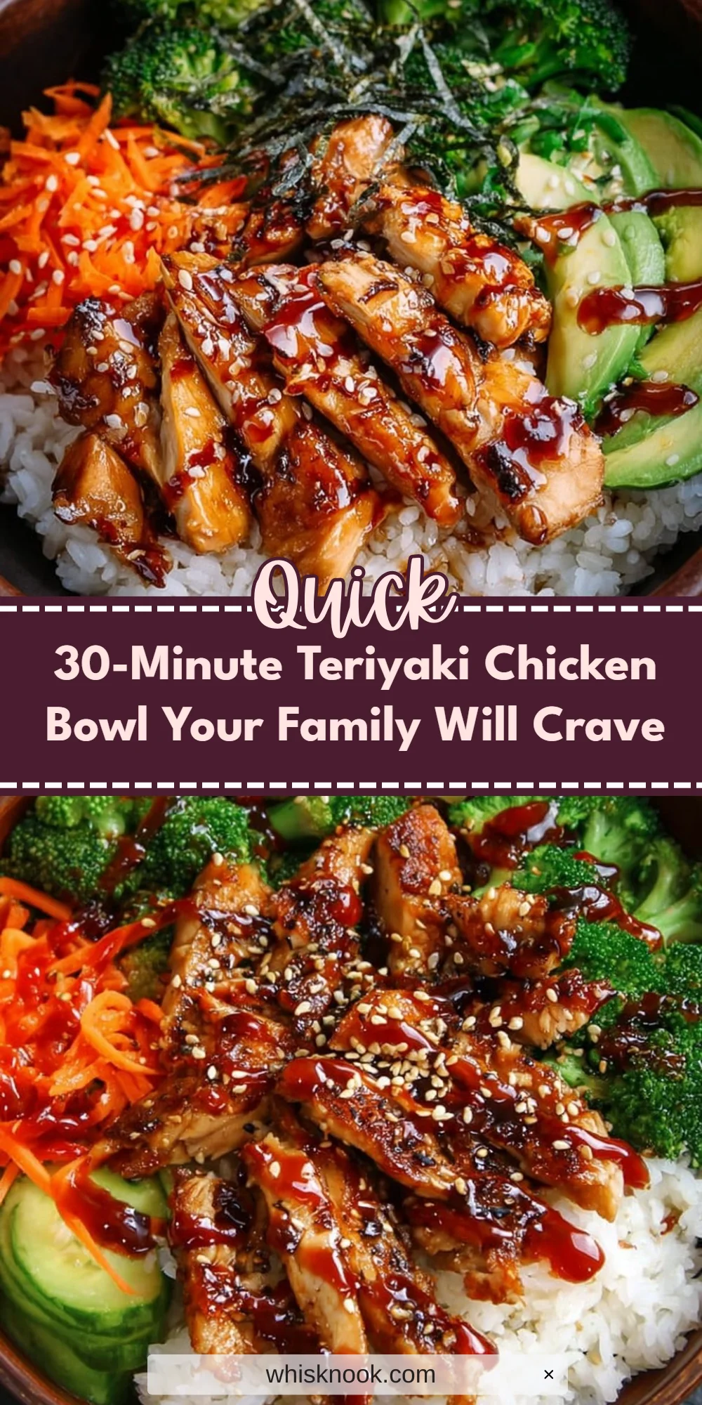 30-Minute Teriyaki Chicken Bowl Your Family Will Crave