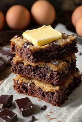 Delicious Brown Butter Brookies featuring a blend of brownies and cookies