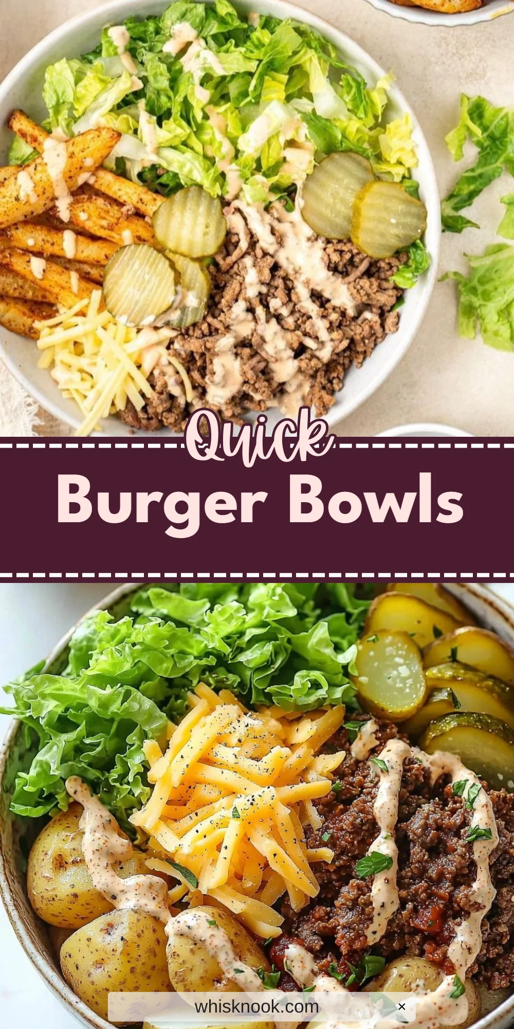 Burger Bowls
