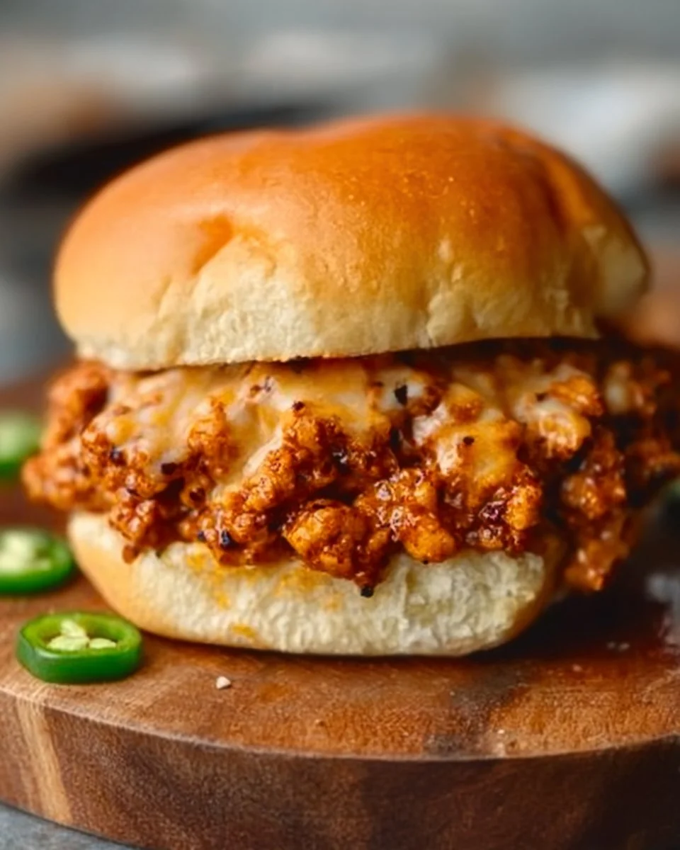 Cajun Chicken Sloppy Joes