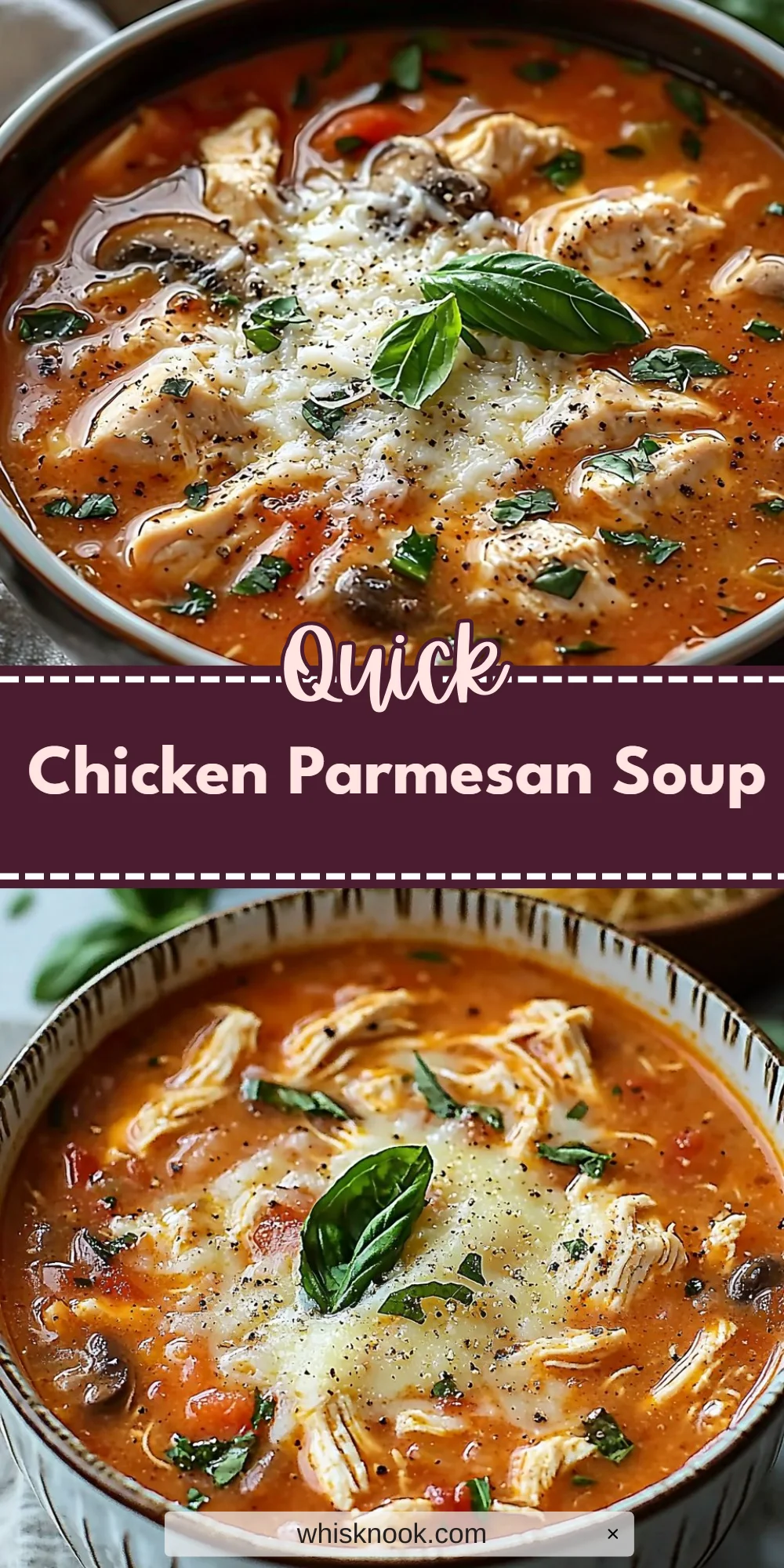 Chicken Parmesan Soup