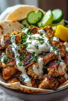 Delicious Chicken Shawarma served with creamy garlic sauce