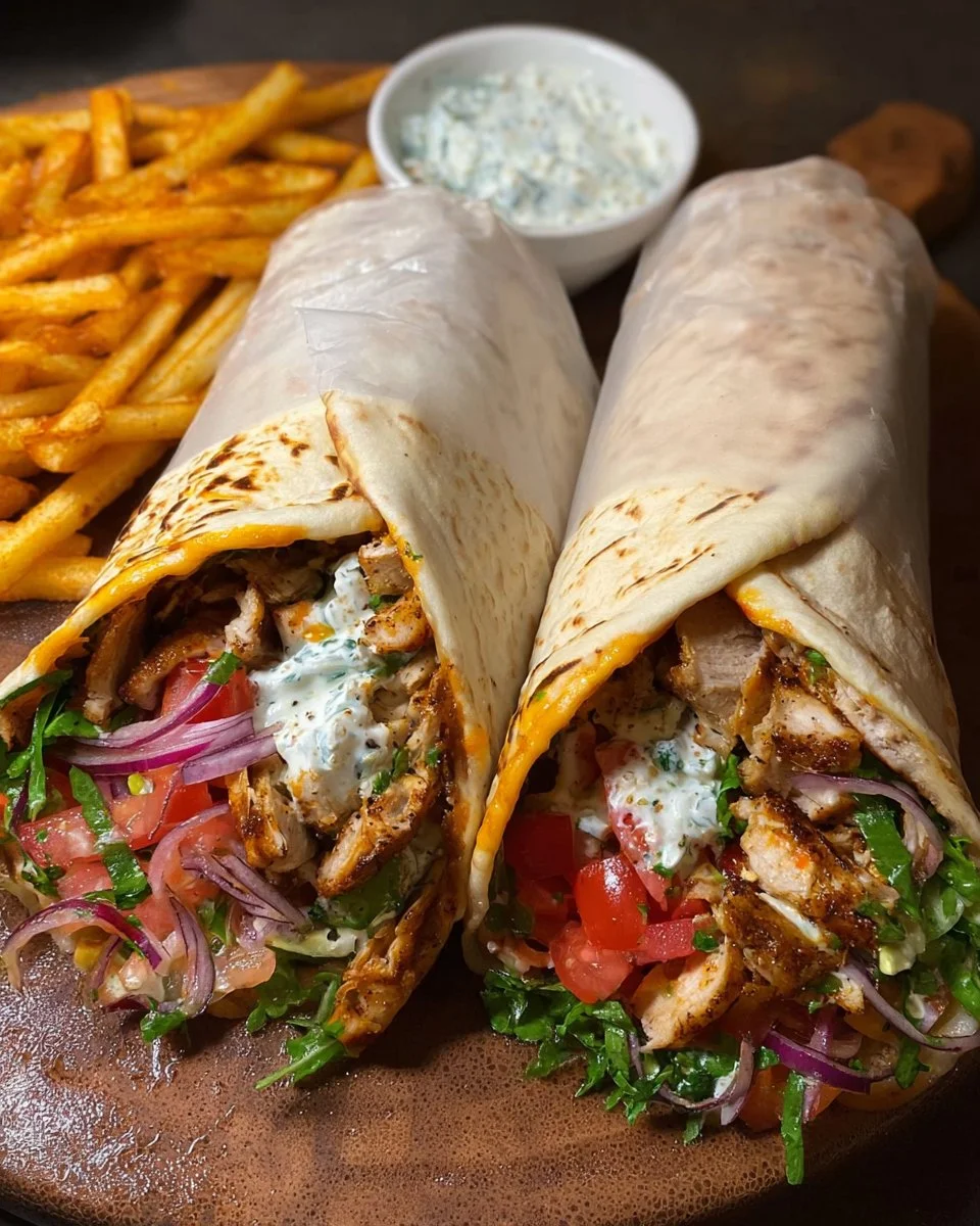 Chicken Shawarma Wrap