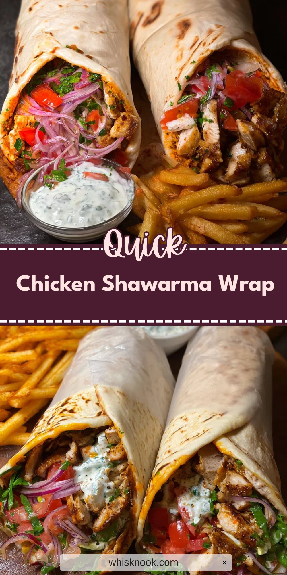 Chicken Shawarma Wrap