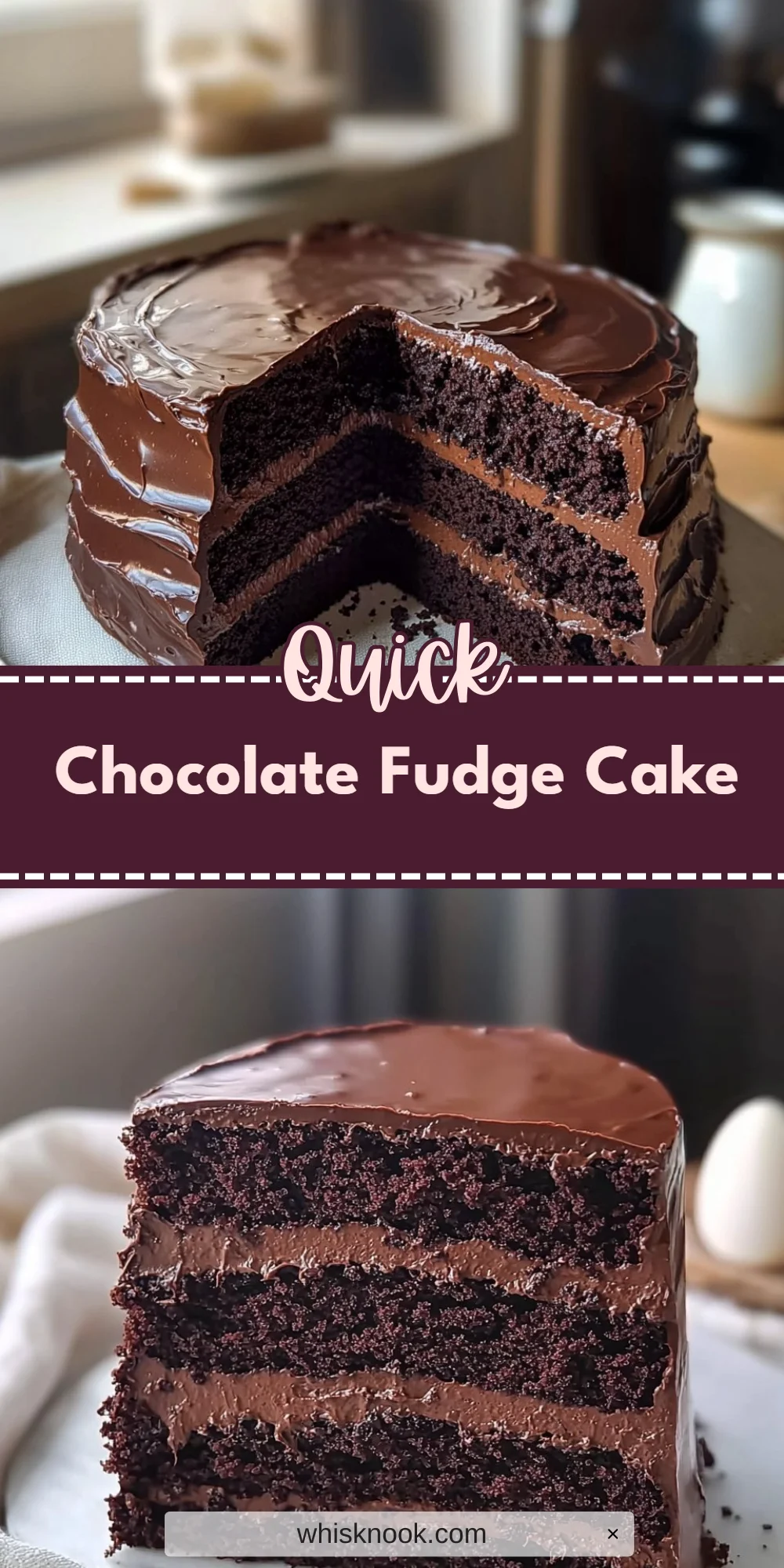 Chocolate Fudge Cake