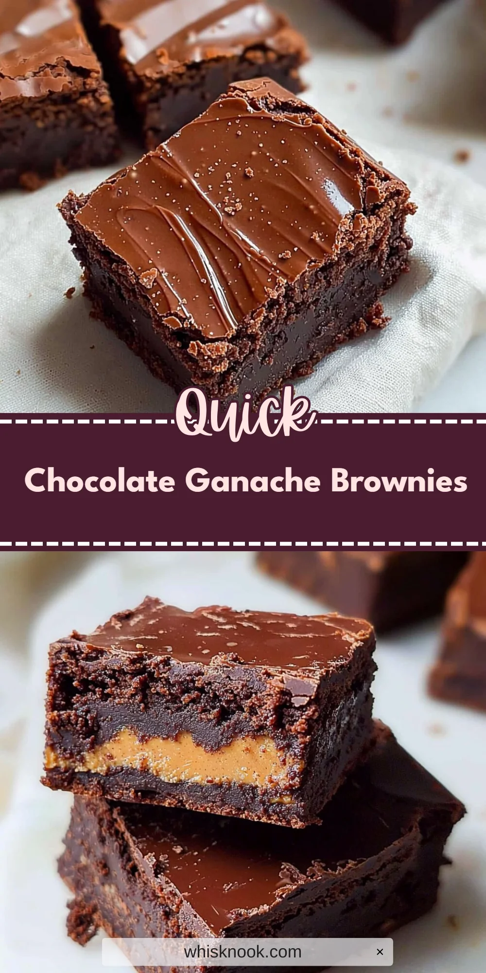 Chocolate Ganache Brownies