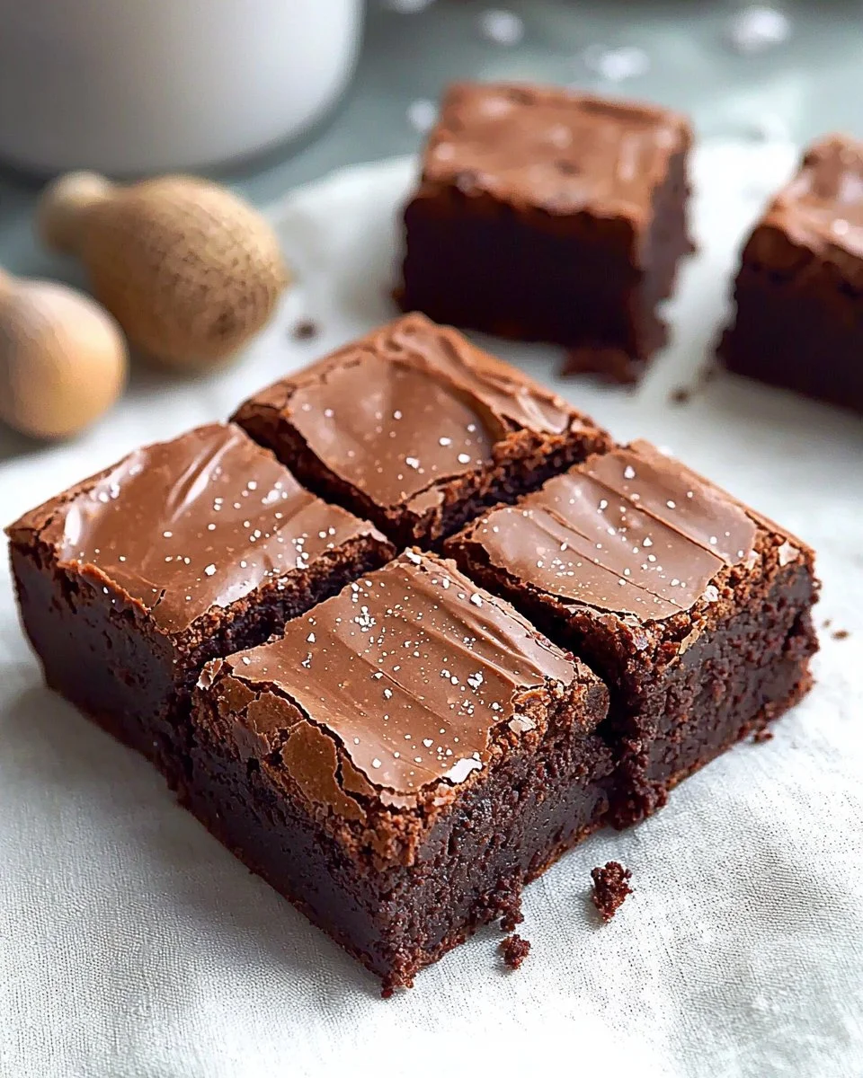 Chocolate Ganache Brownies recipe