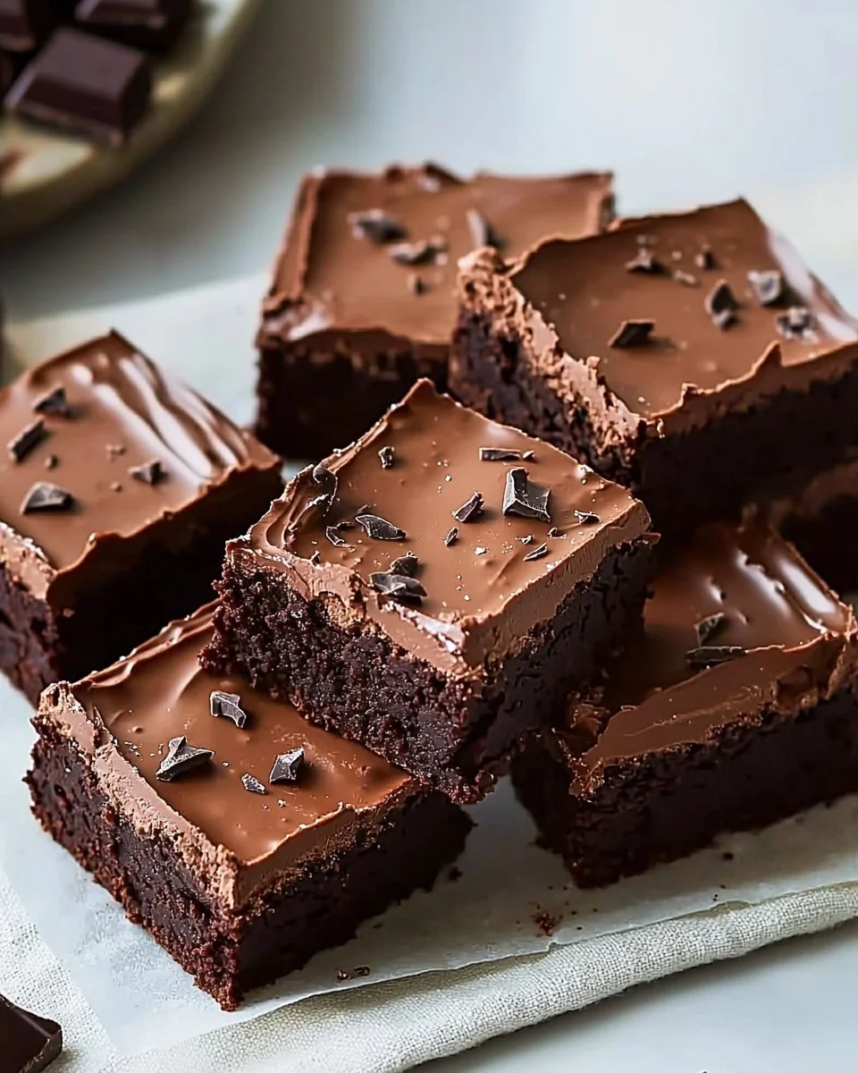 Chocolate Mousse Brownies