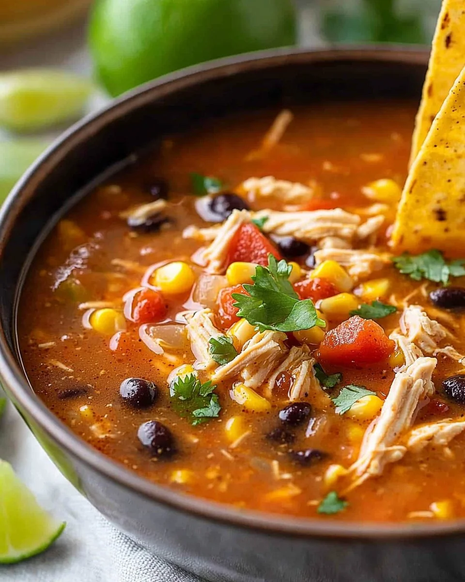 Classic Chicken Tortilla Soup