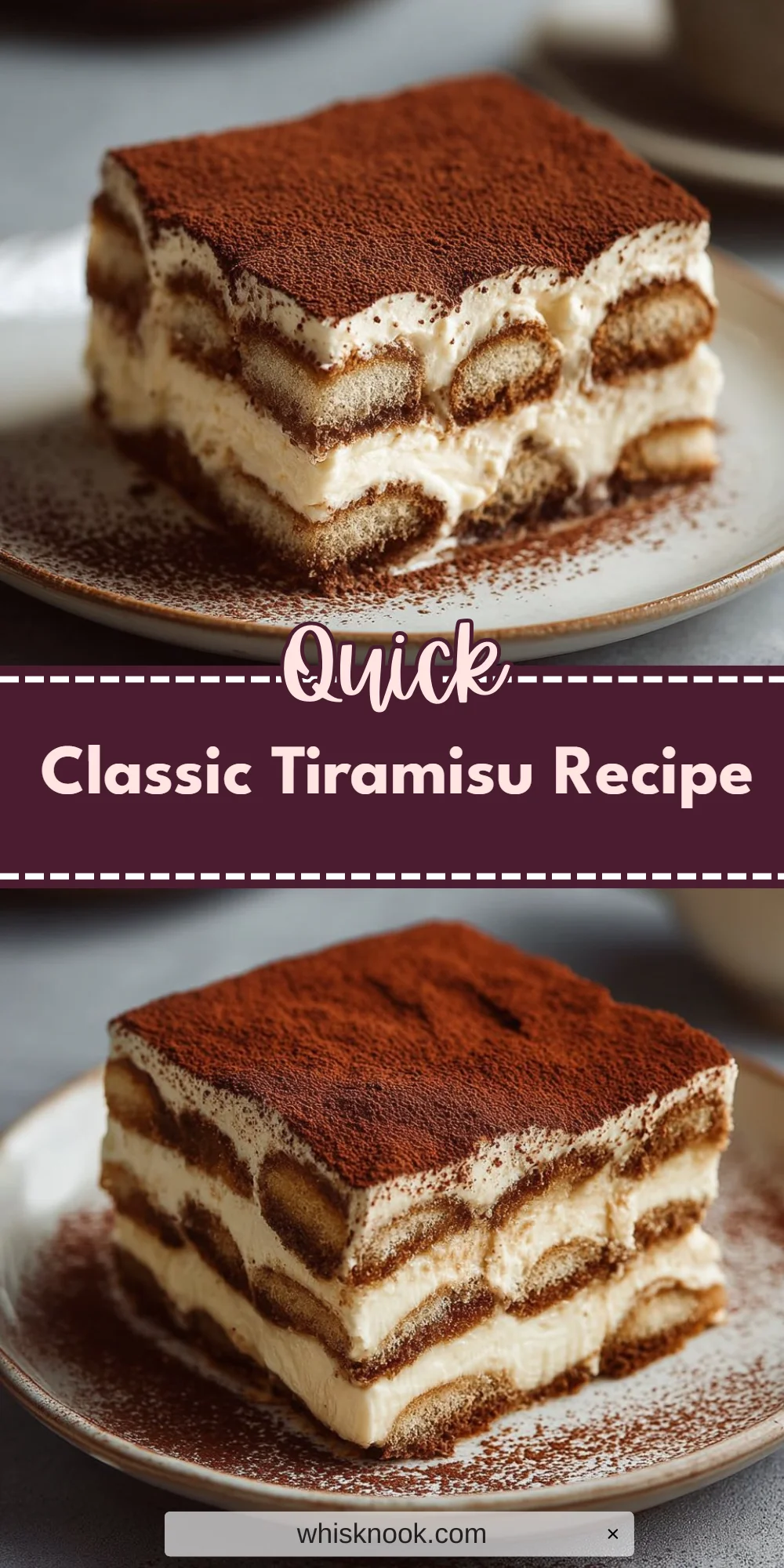 Classic Tiramisu Recipe