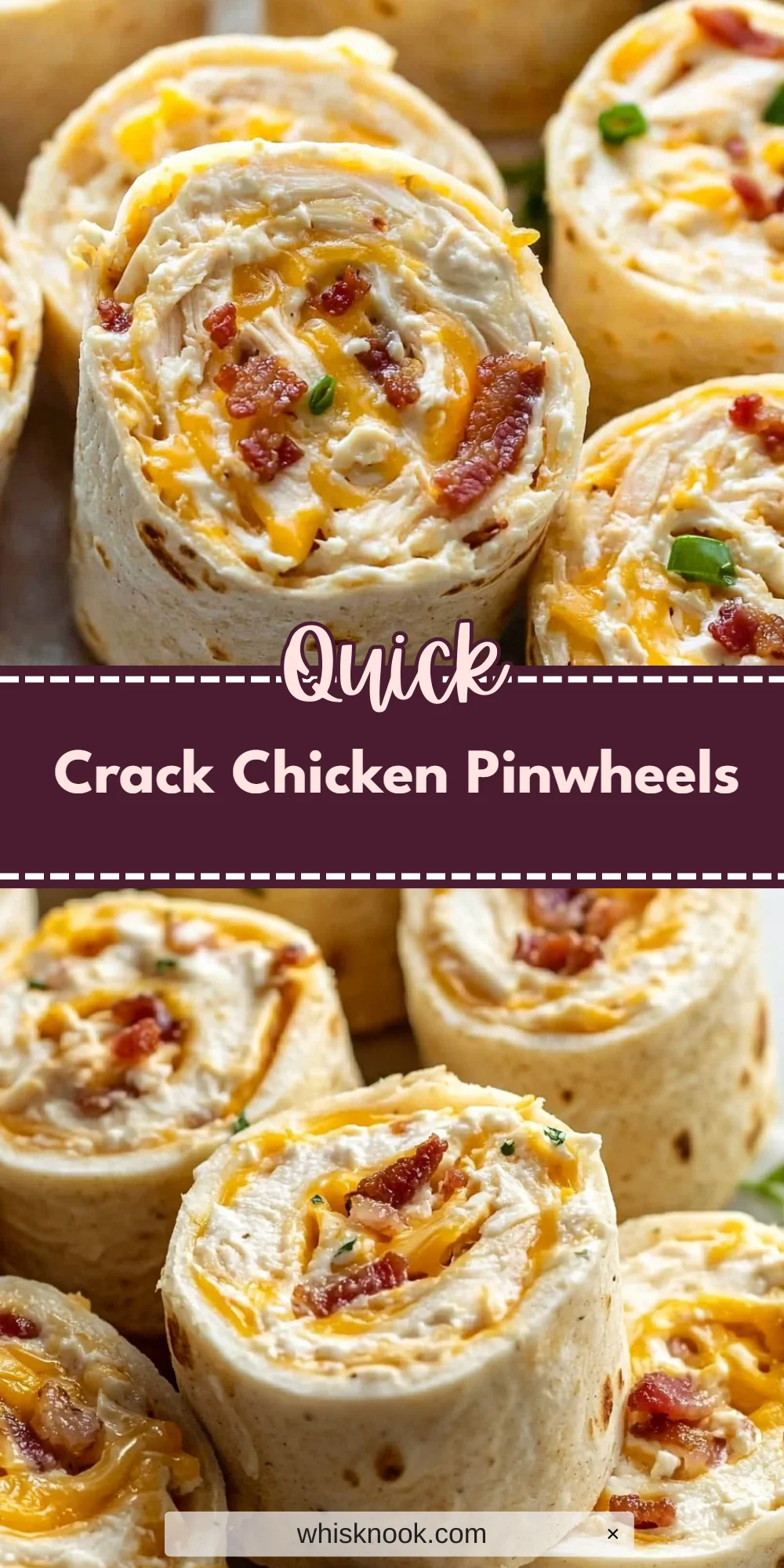 Crack Chicken Pinwheels