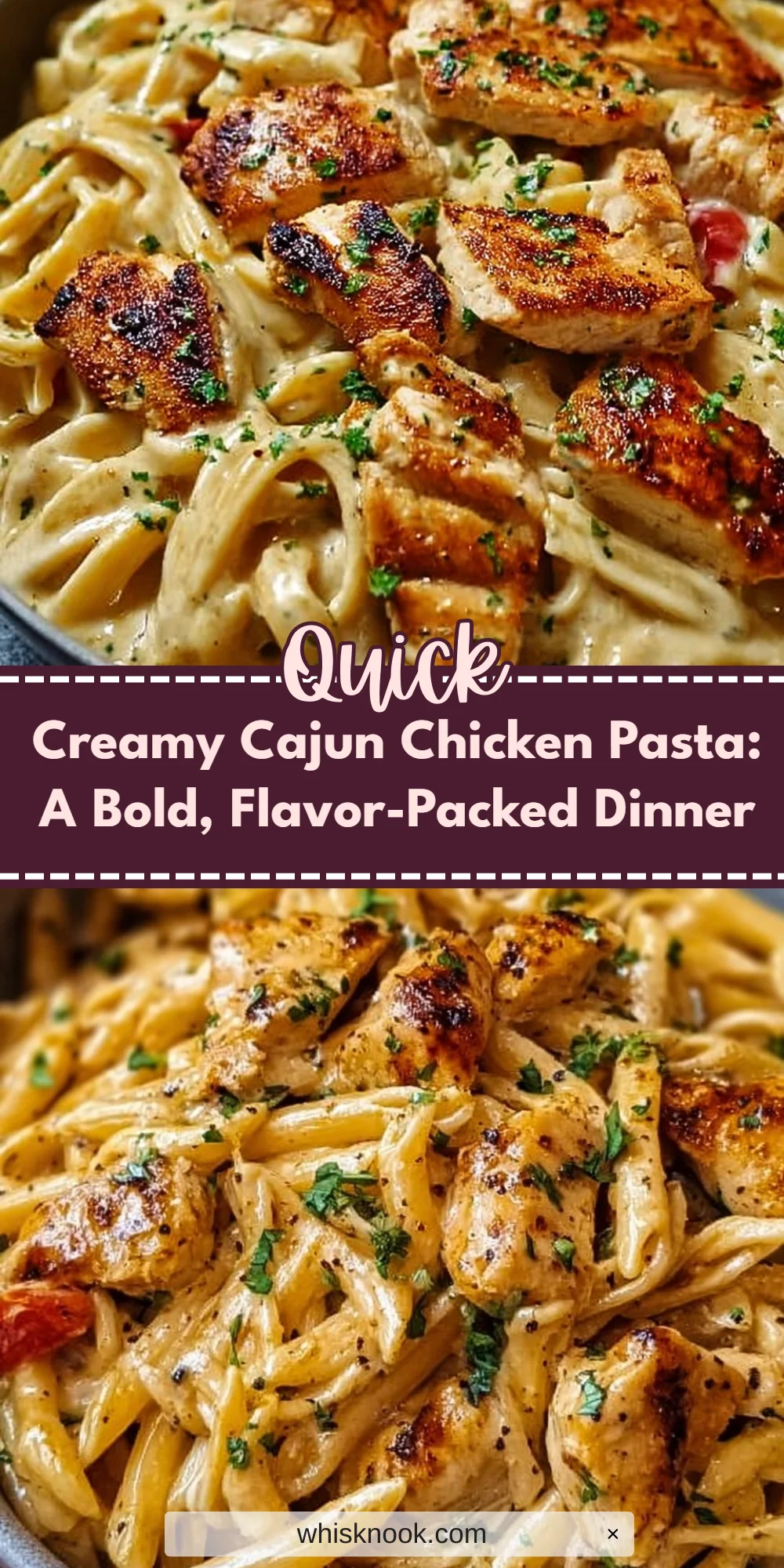 Creamy Cajun Chicken Pasta: A Bold, Flavor-Packed Dinner