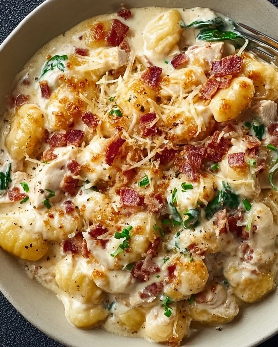 Creamy Crack Chicken Gnocchi