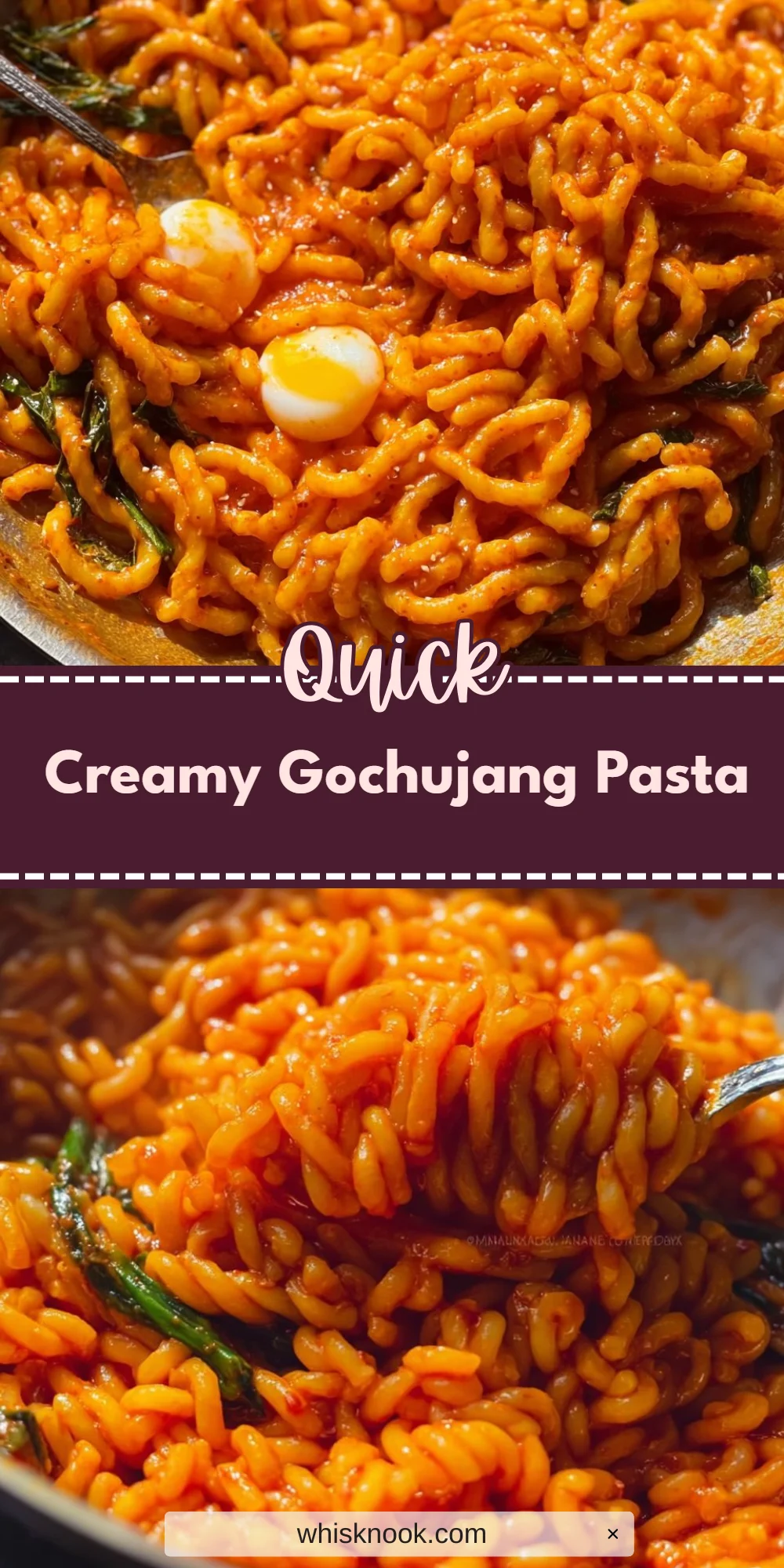 Creamy Gochujang Pasta