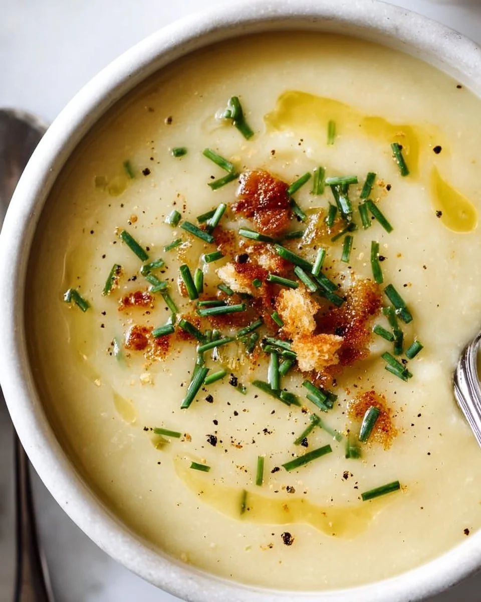 Creamy Potato Leek Soup