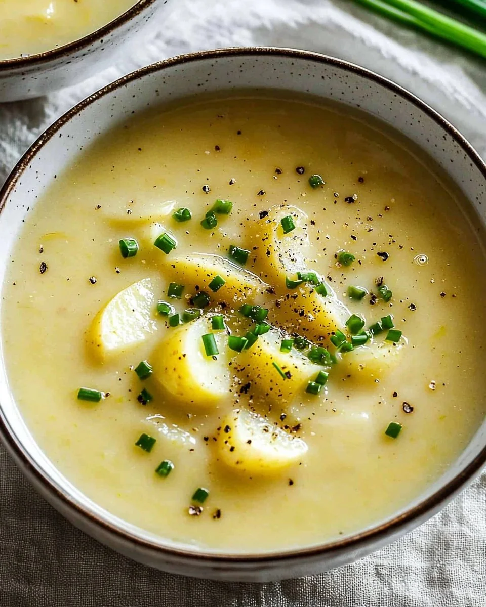 Creamy Potato Leek Soup