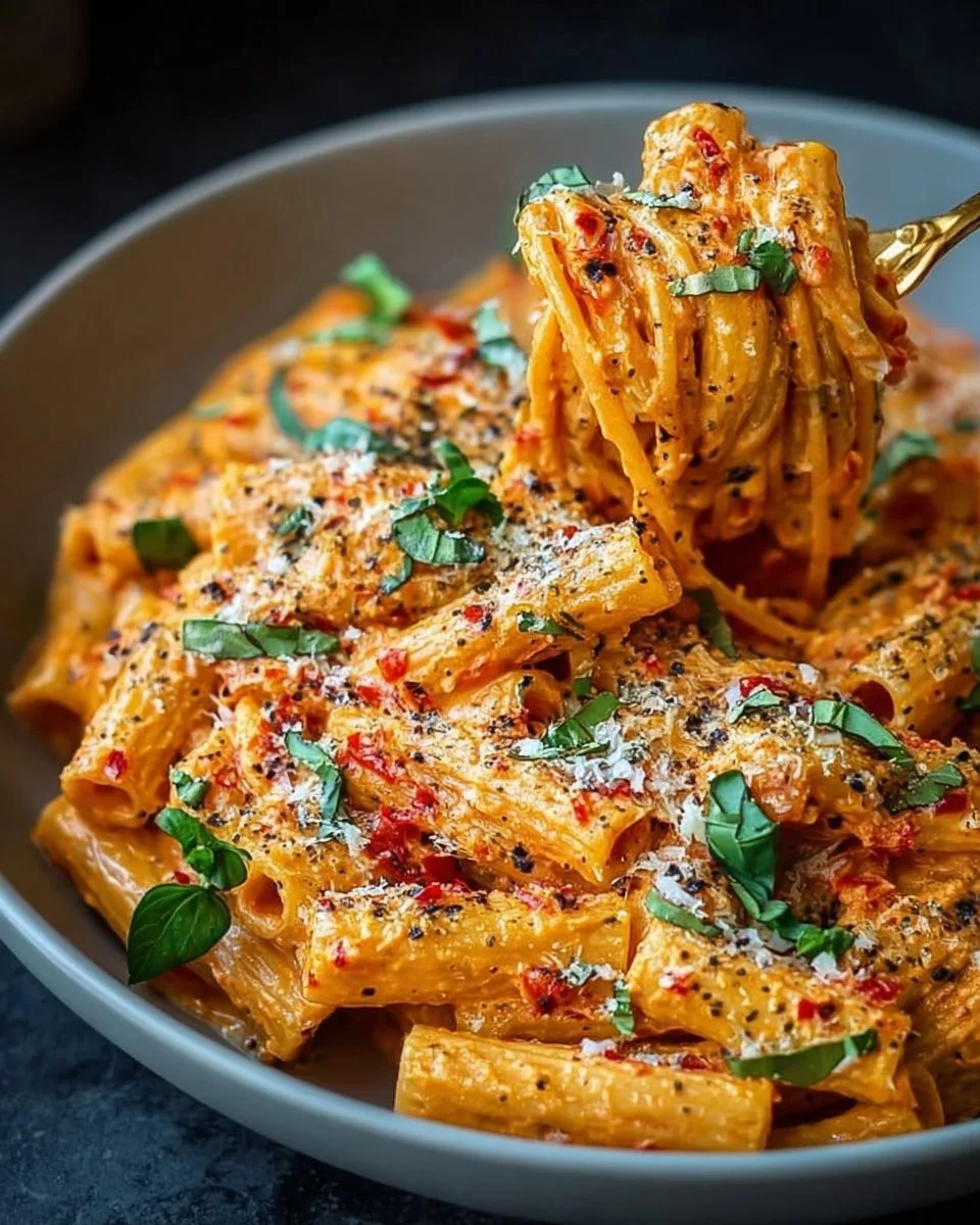 Creamy Tomato Garlic Pasta