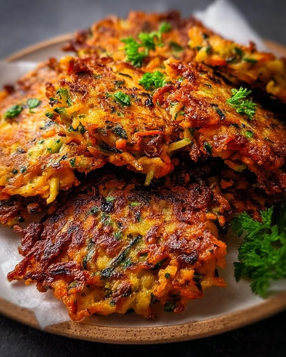 Crispy Vegetable Fritters Recipe
