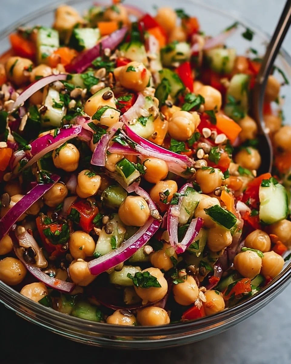 Crunchy Thai Chickpea Salad: A Quick and Delicious Delight