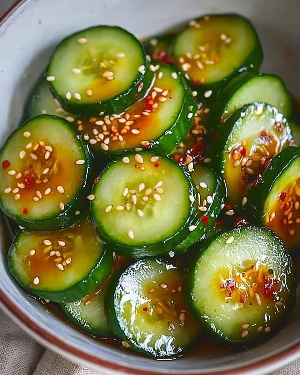 Easy Asian Cucumber Salad