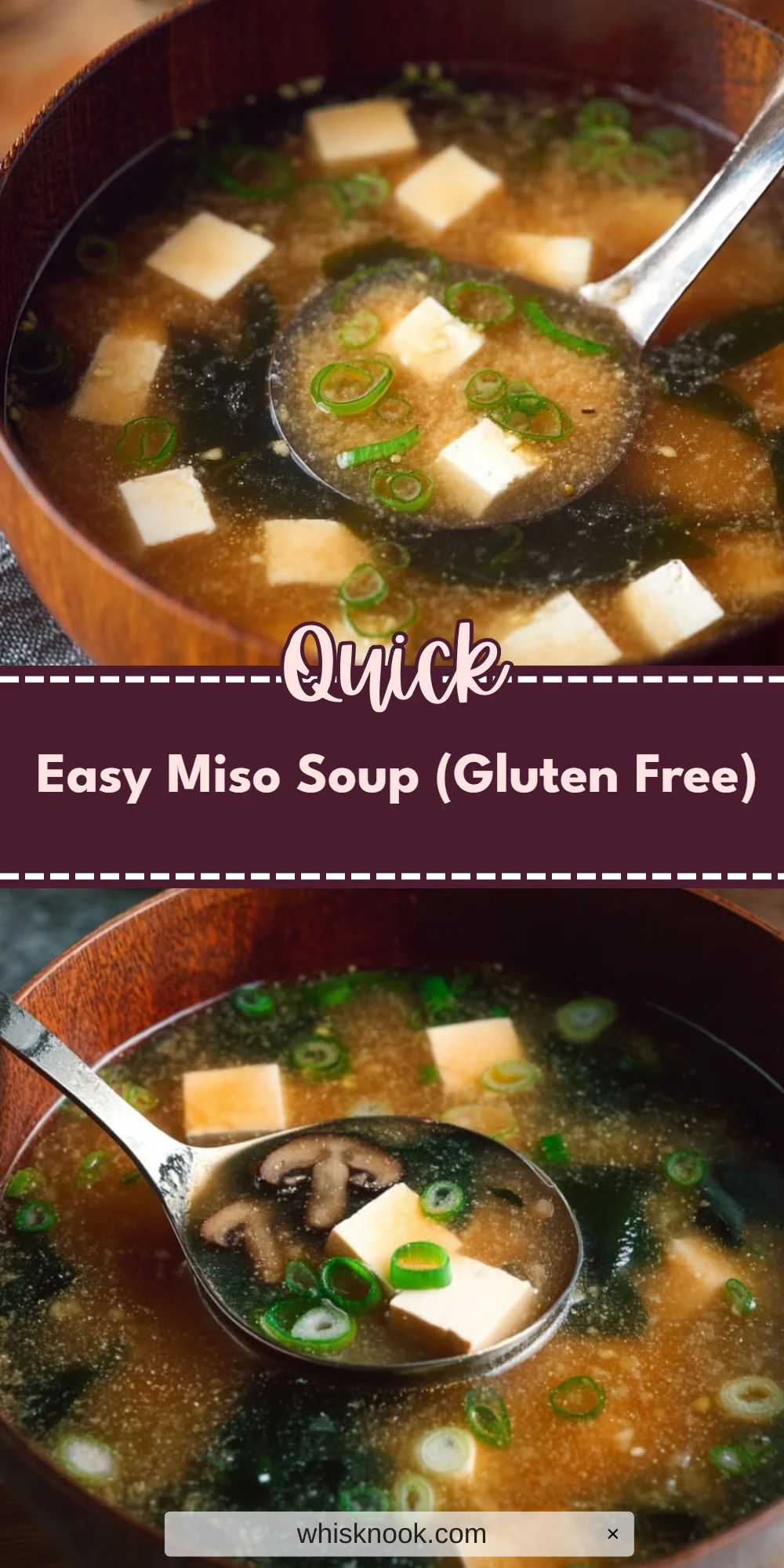Easy Miso Soup (Gluten Free)