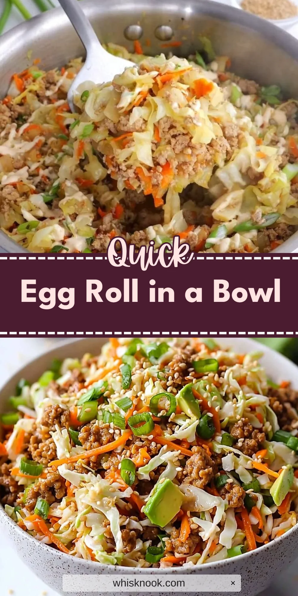 Egg Roll in a Bowl