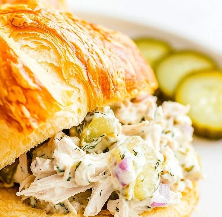 Flavored Dill Pickle Chicken Salad