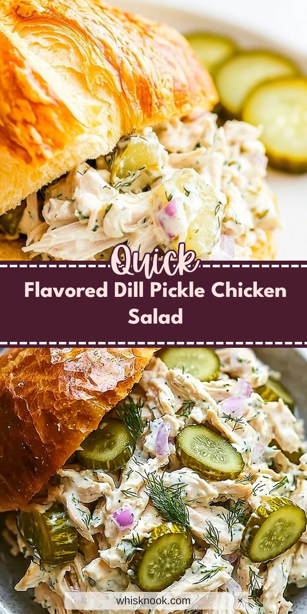 Flavored Dill Pickle Chicken Salad