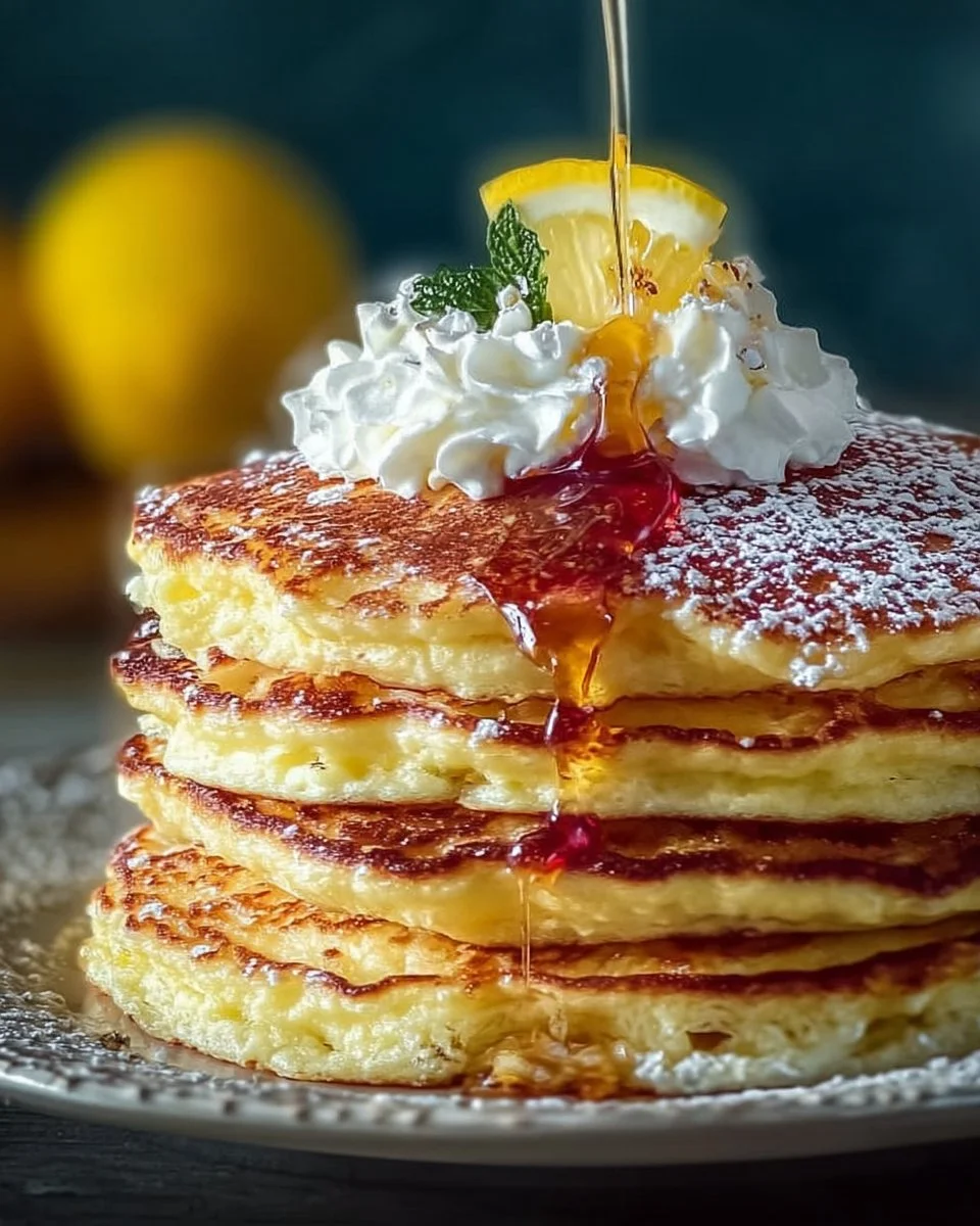 Fluffy Lemon Ricotta Pancakes