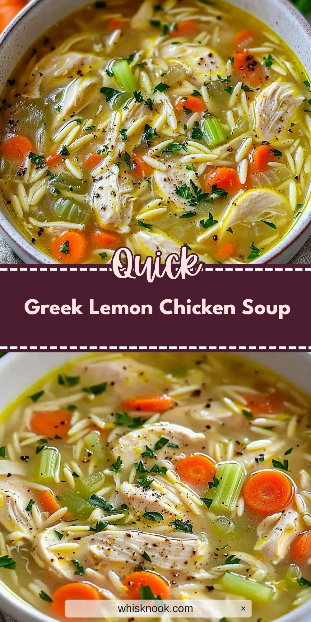 Greek Lemon Chicken Soup
