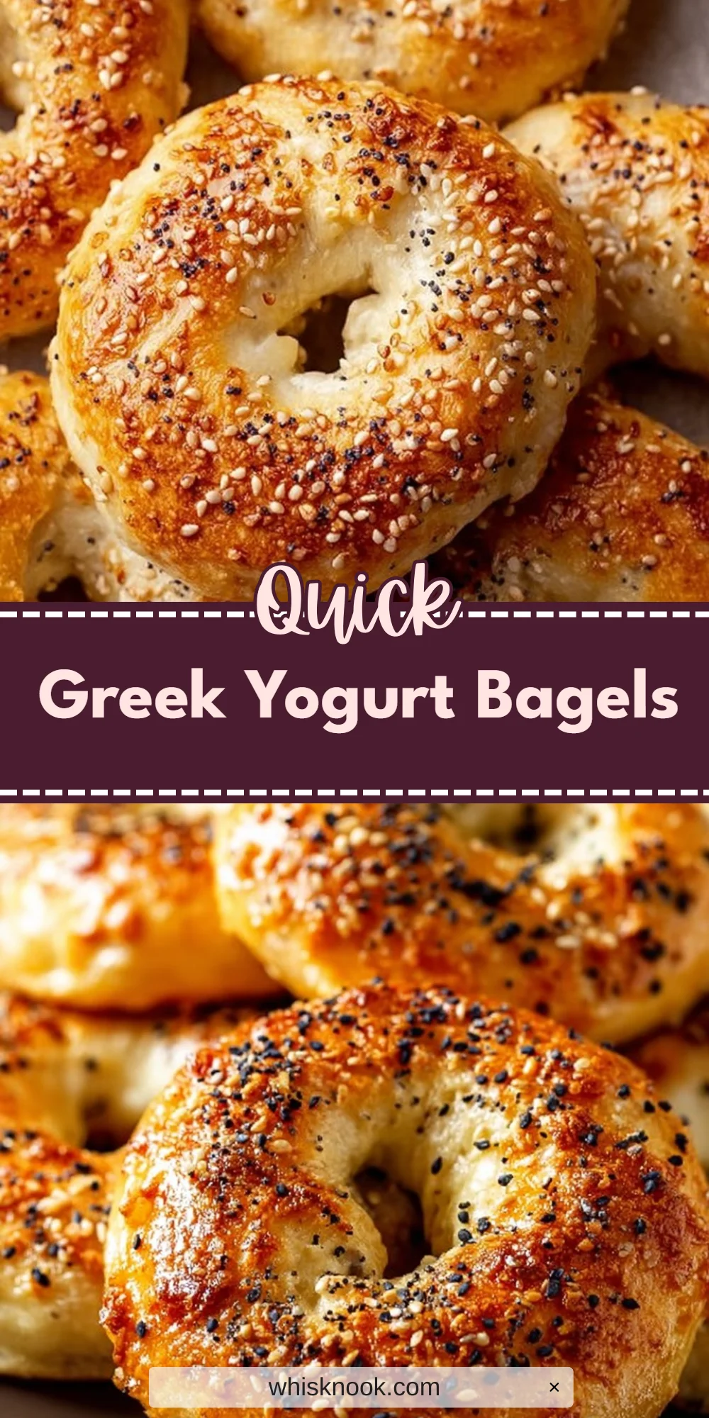 Greek Yogurt Bagels