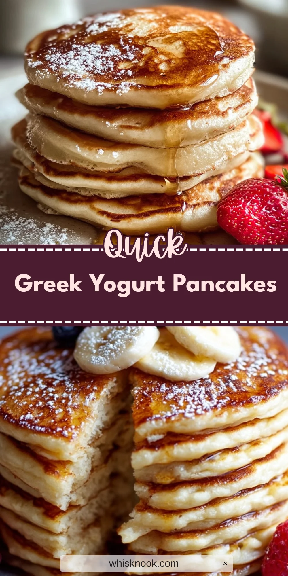 Greek Yogurt Pancakes