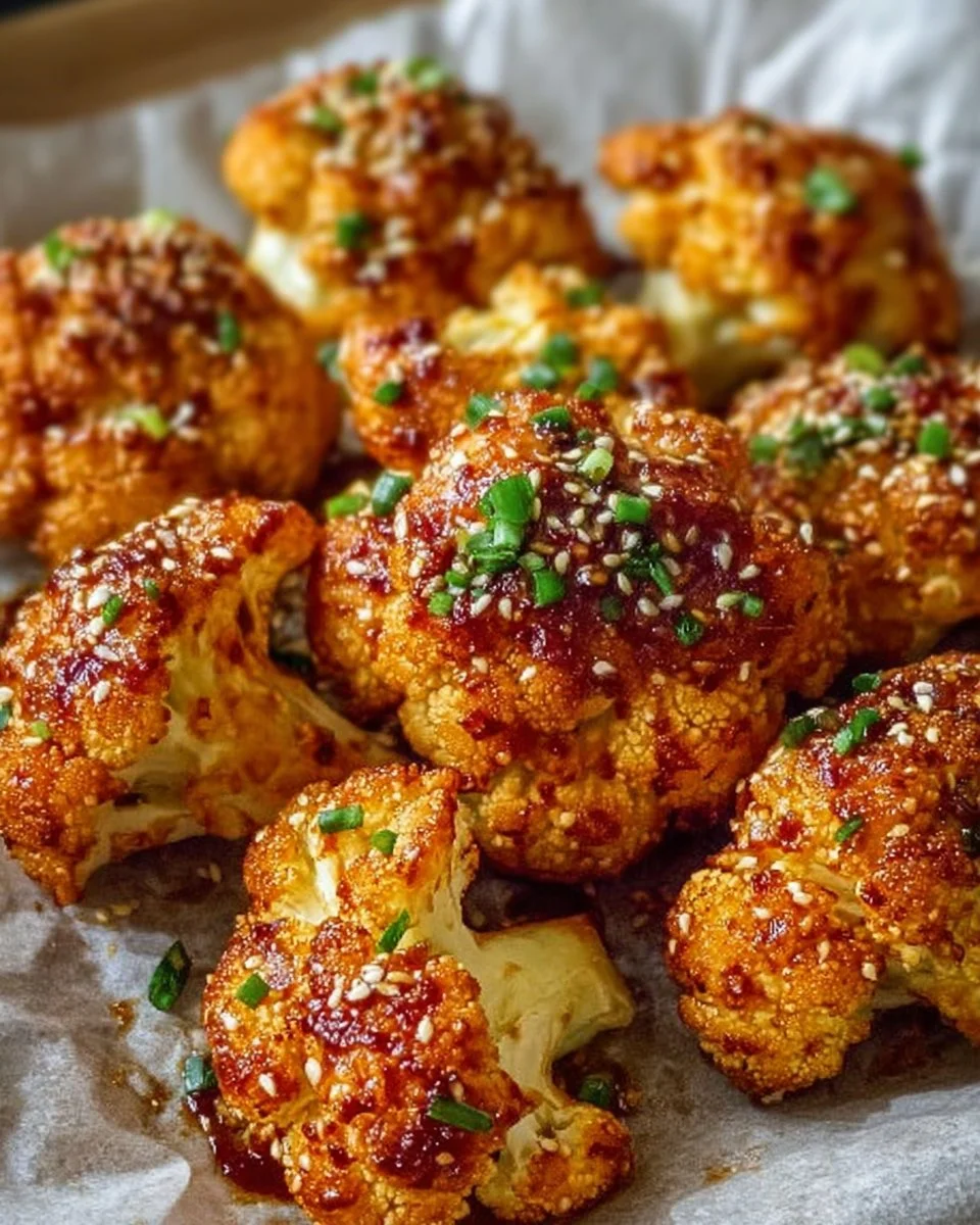 Korean Baked Cauliflower
