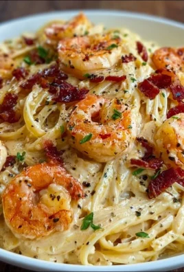 Creamy Marry Me Shrimp Pasta garnished with herbs and served in a bowl.
