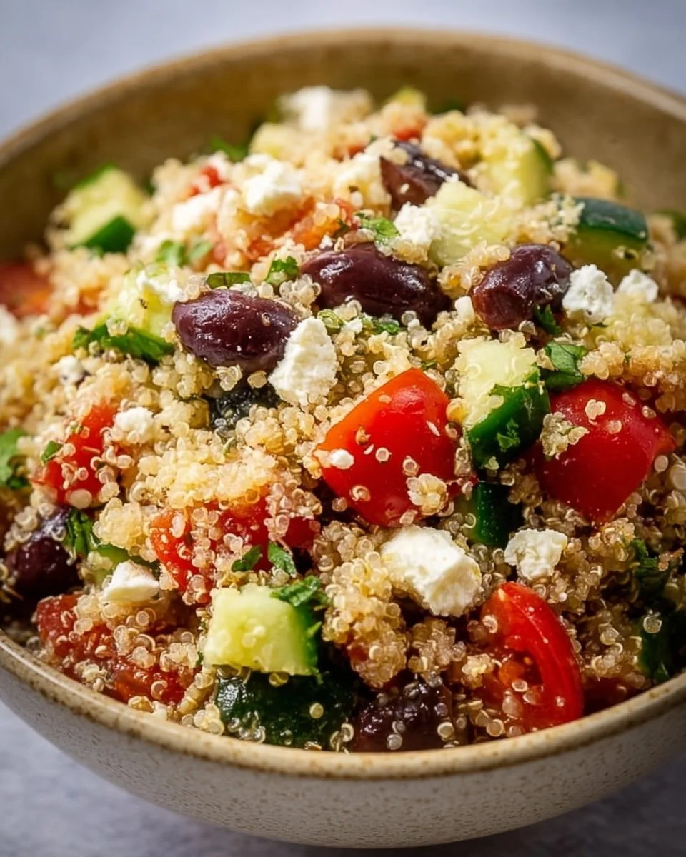 Mediterranean Quinoa Salad