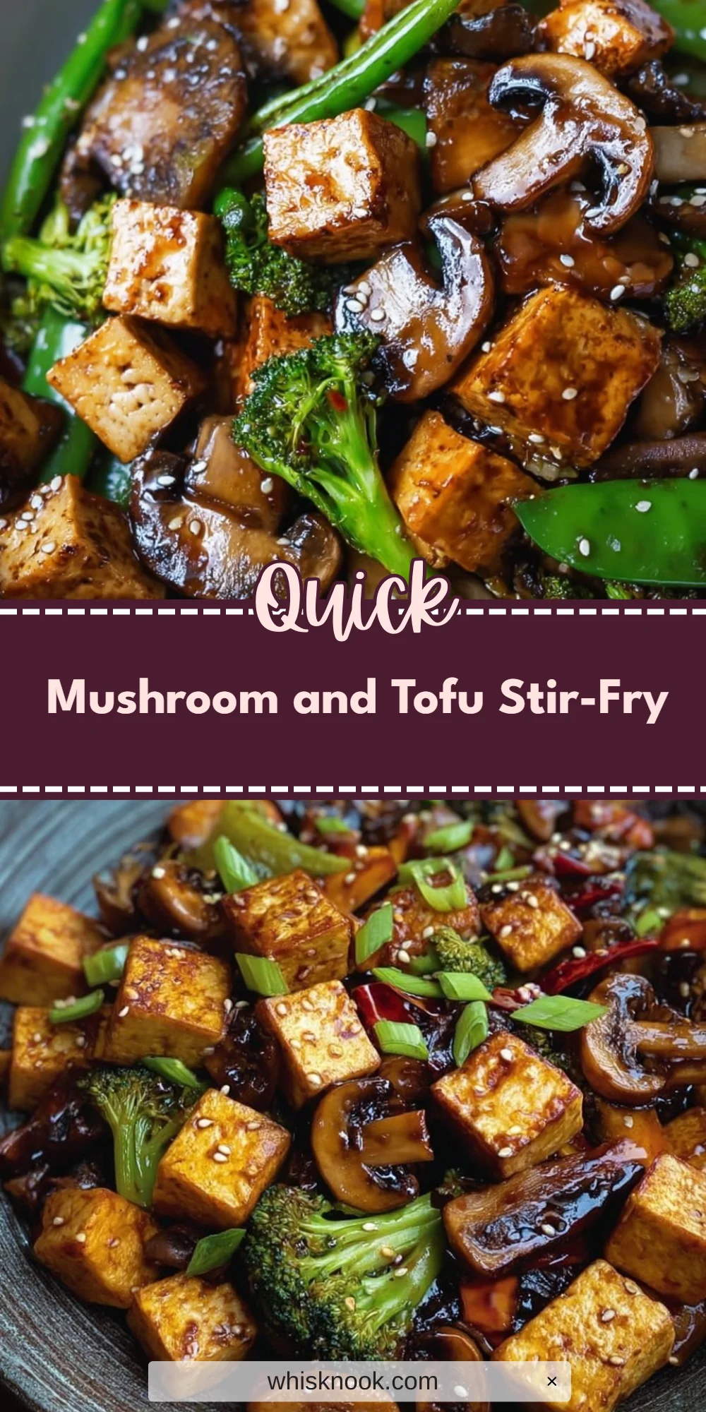 Mushroom and Tofu Stir-Fry
