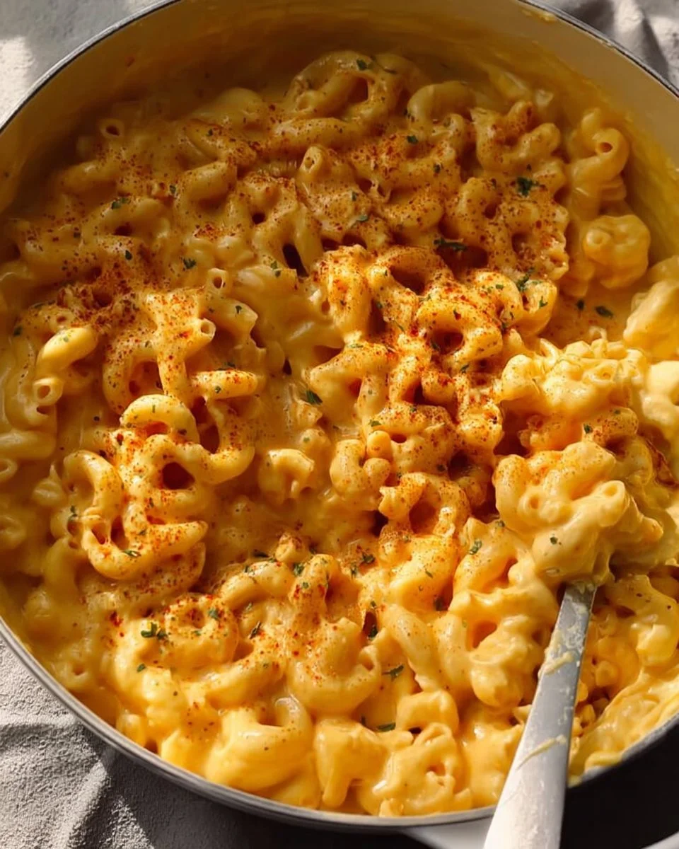 One Pot Creamy Mac and Cheese (Stovetop)