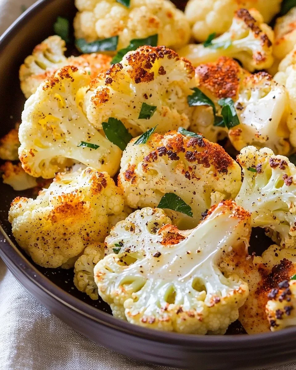 Oven-Roasted Cauliflower