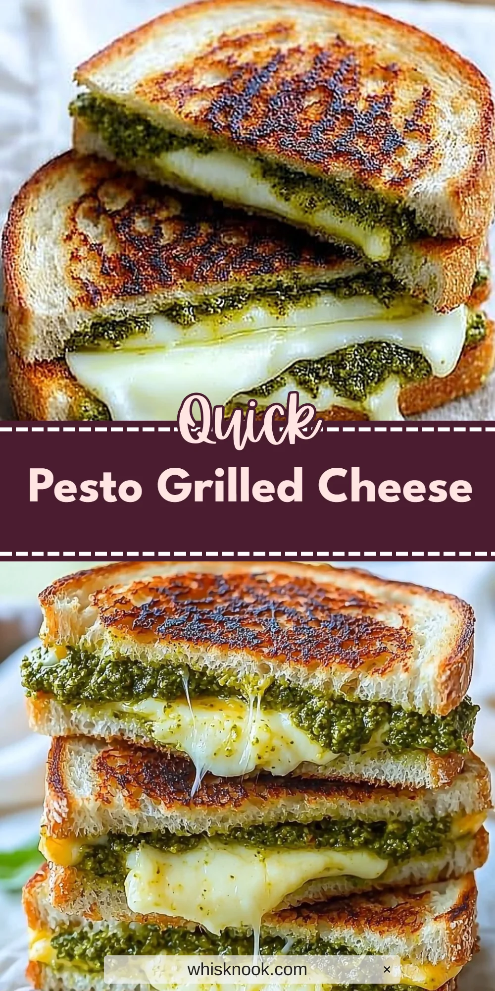 Pesto Grilled Cheese
