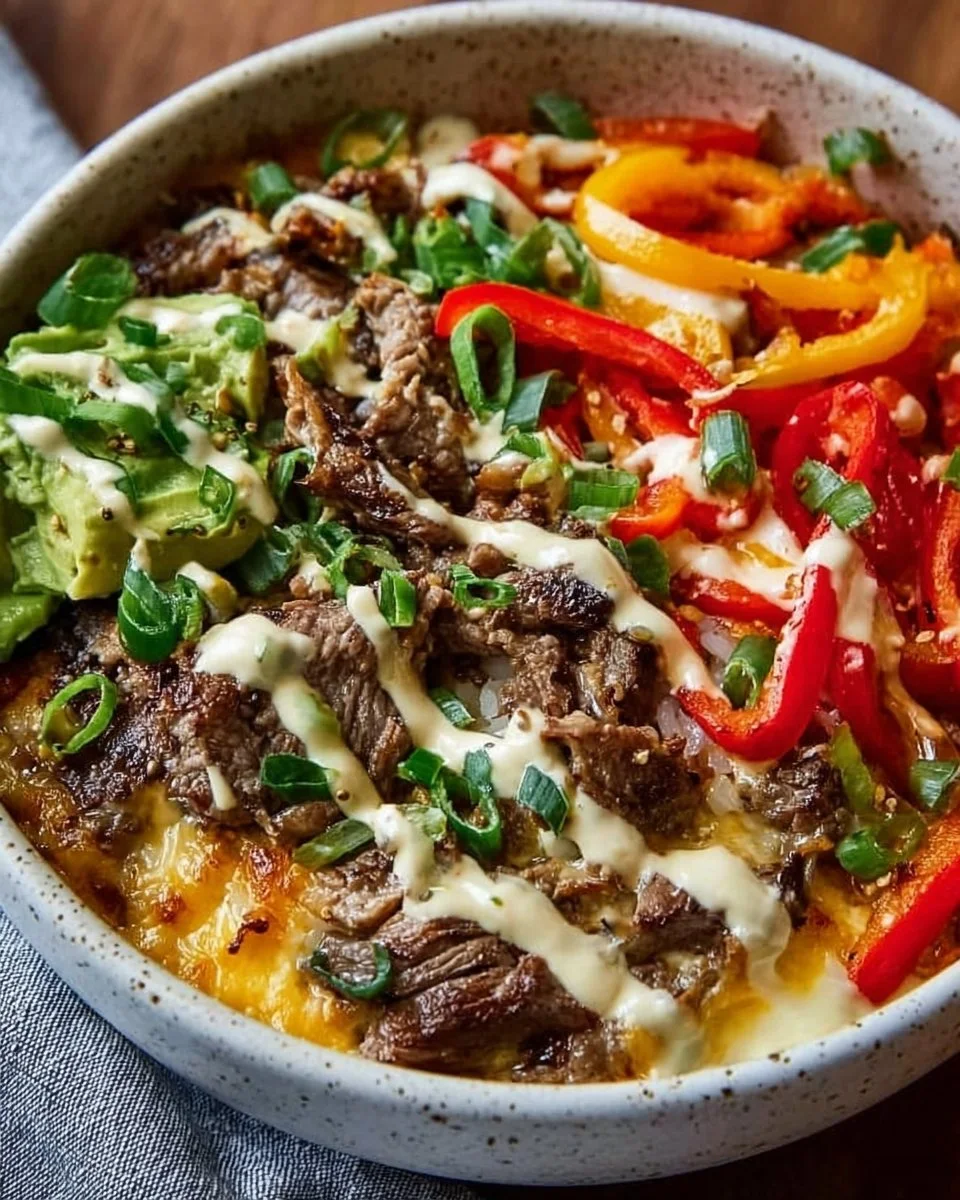Philly Cheesesteak Bowl