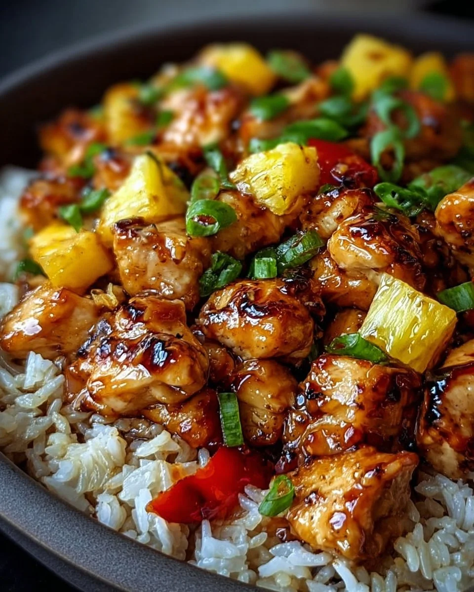 Pineapple Chicken and Rice