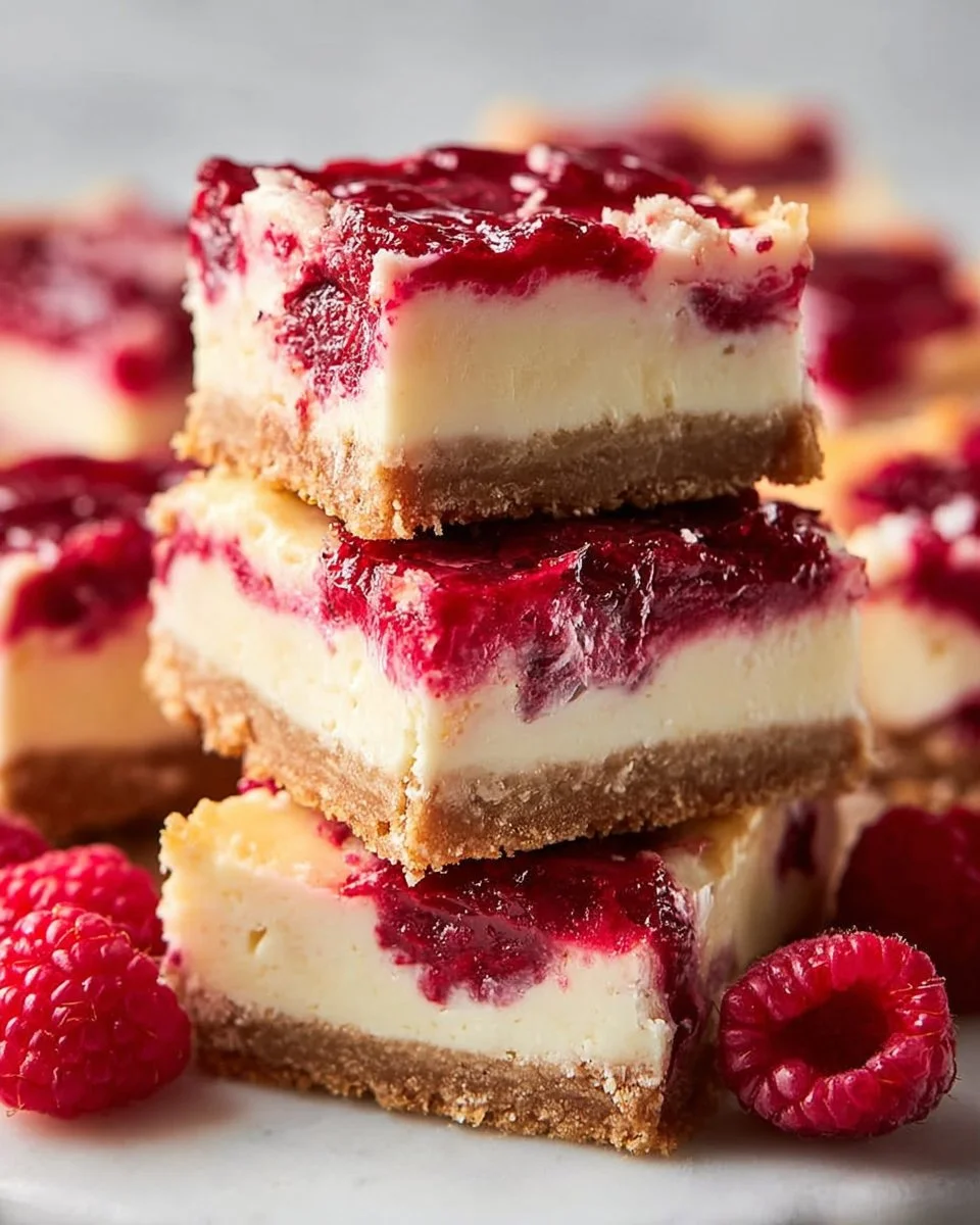 Raspberry Cheesecake Bars