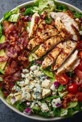 Savory BLT chicken salad with fresh ingredients and crispy bacon.