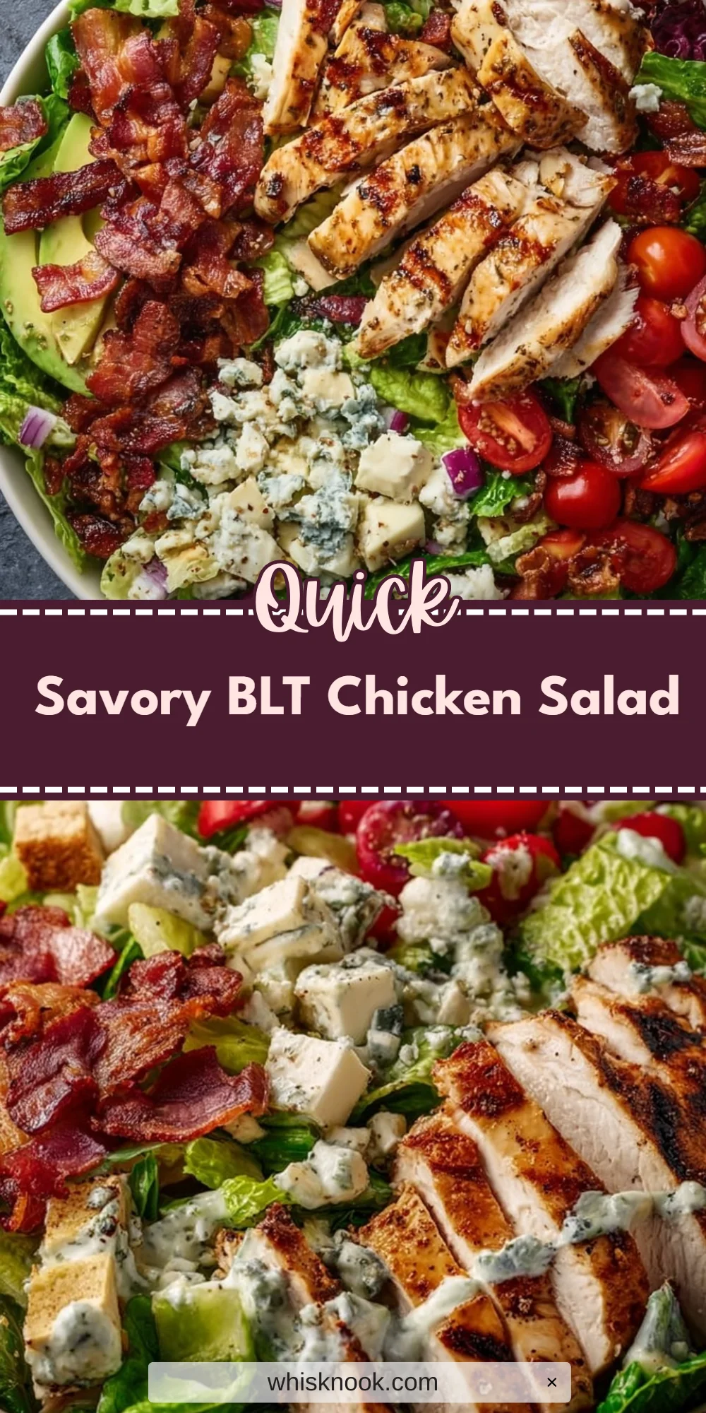 Savory BLT Chicken Salad