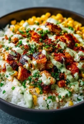 Delicious Street Corn Chicken Rice Bowl with tender chicken and vibrant corn