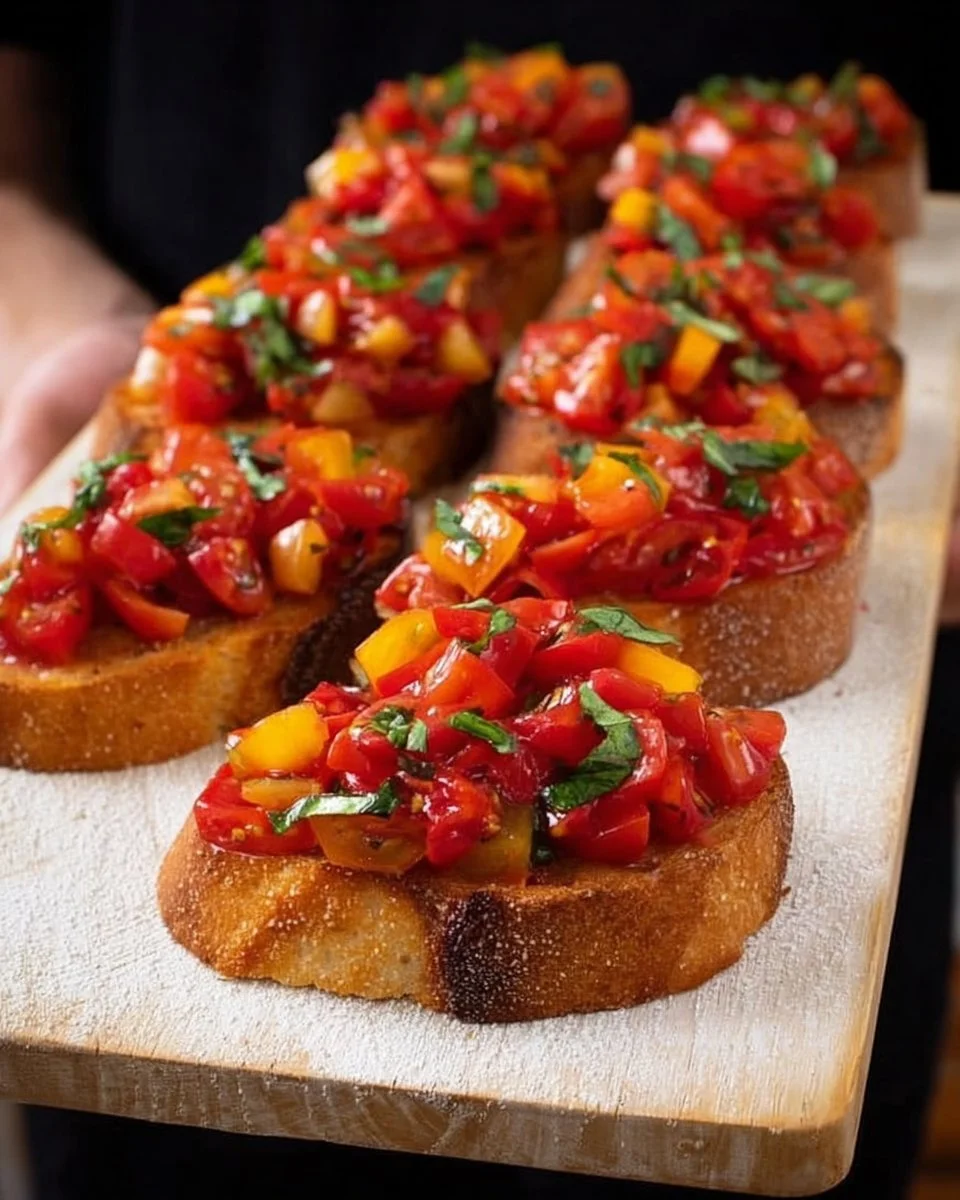 Tomato bruschetta