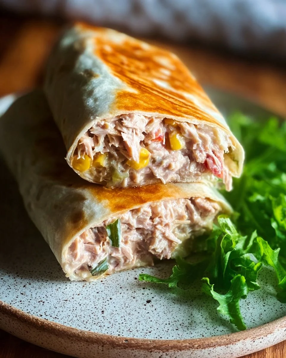 Tuna Melt Wrap