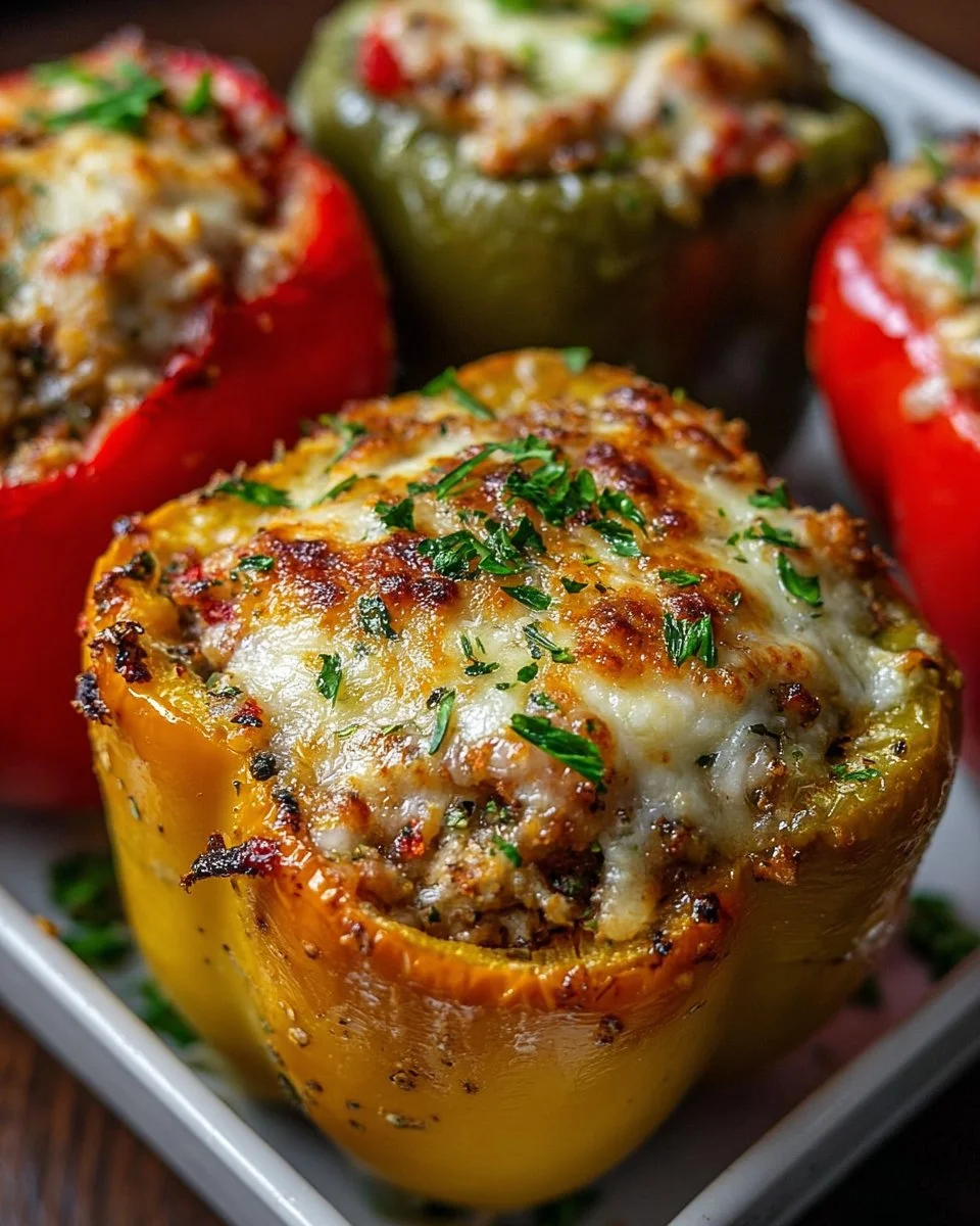 Vegetarian Stuffed Bell Peppers