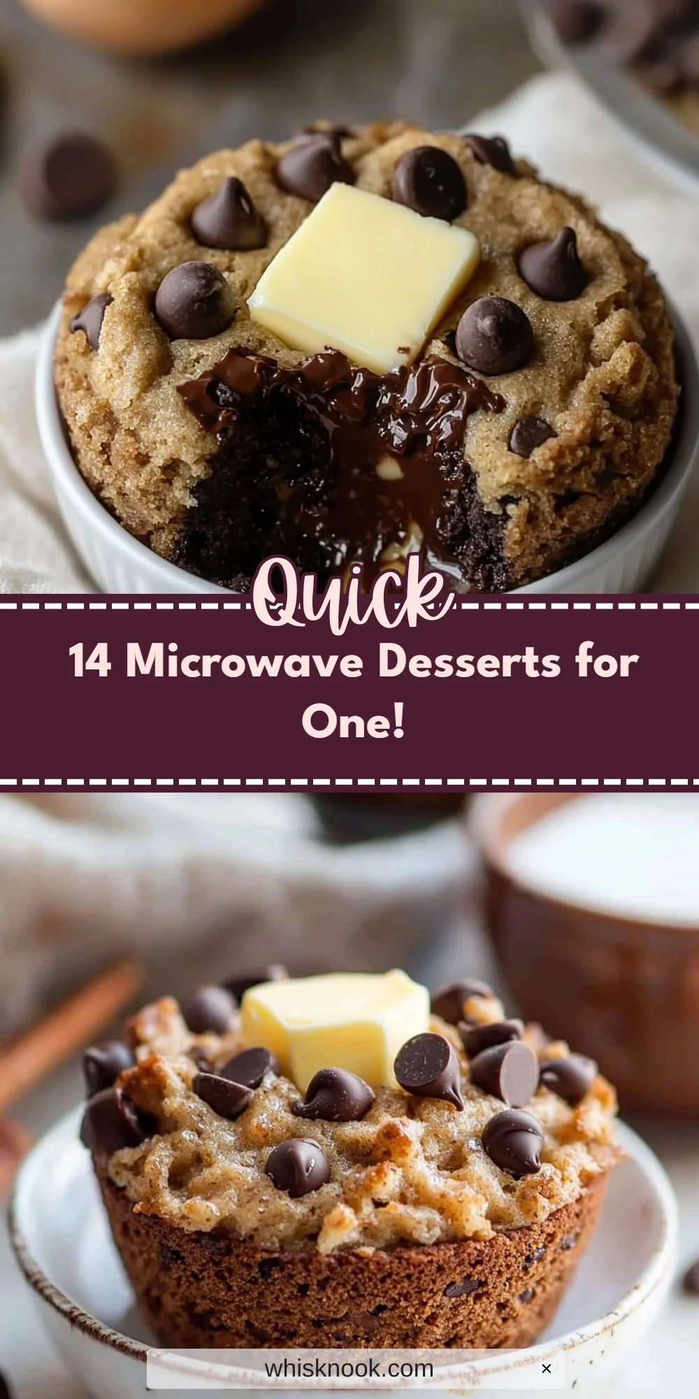 14 Microwave Desserts for One!