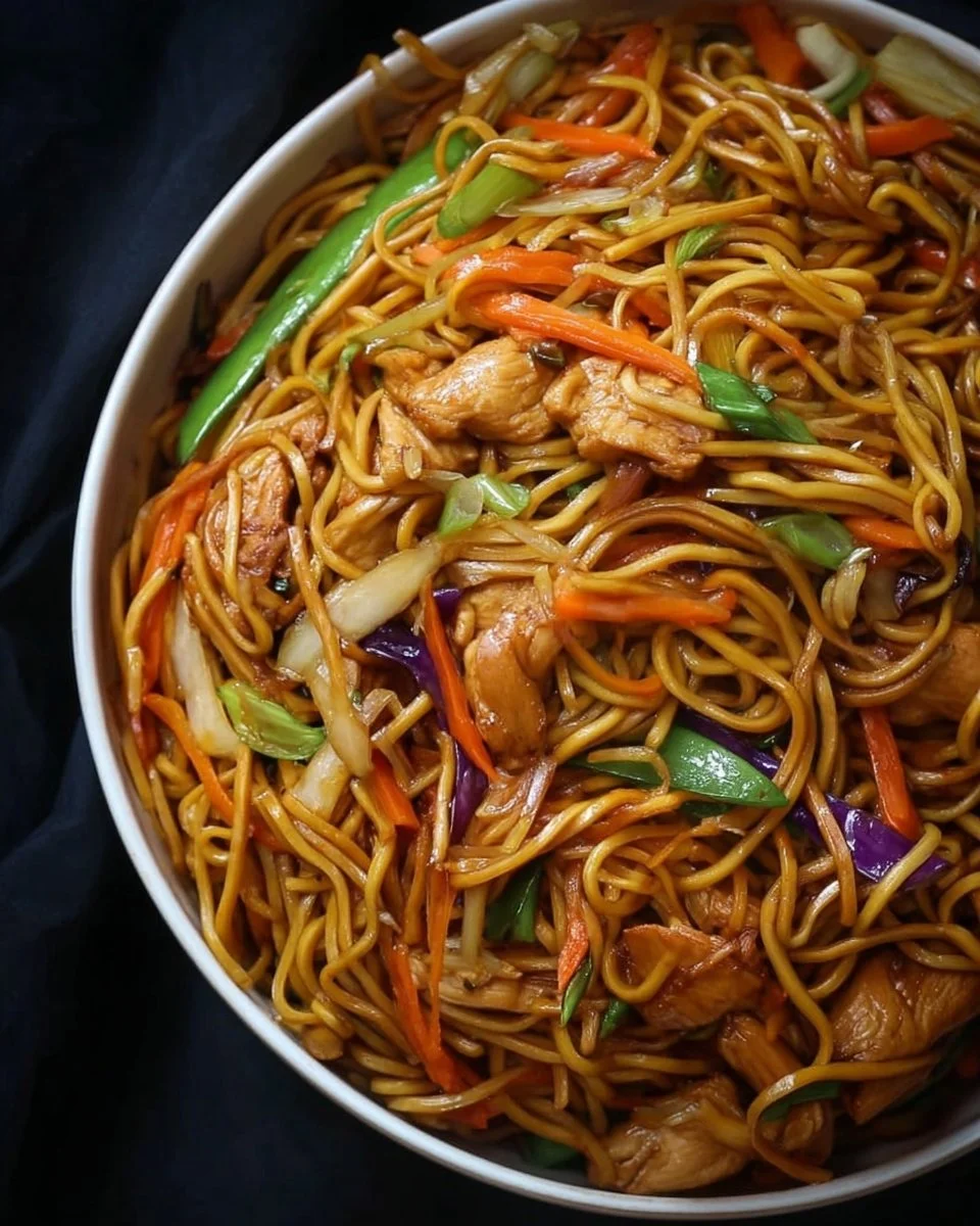 30-minute Chicken Chow Mein